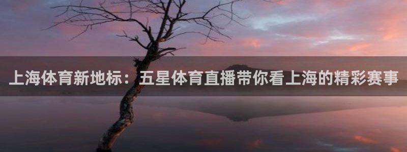 火凤直播体育直播最新赛程：上海体育新地标：五星体育直播带你看上海的精彩赛事